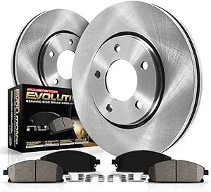 Power Stop KOE8493 Rear Autospecialty Stock Replacement Brake Pad and Rotor Kit For Subaru Ascent 2019-2020 [Model Specific]