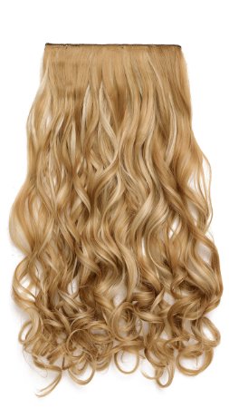 OneDor® 20" Curly 3/4 Full Head Synthetic Hair Extensions Clip On/in Hairpieces 5 Clips 140g (#27XH613)