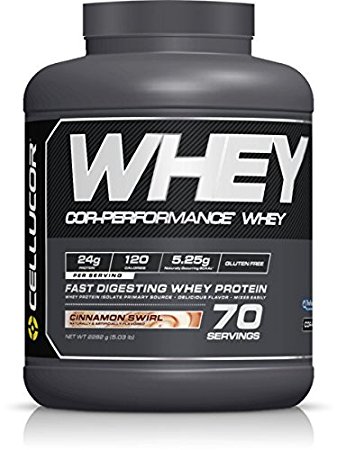 Cellucor, COR-Performance Whey Protein Isolate Powder, G4v2, Cinnamon Swirl, 70 Servings