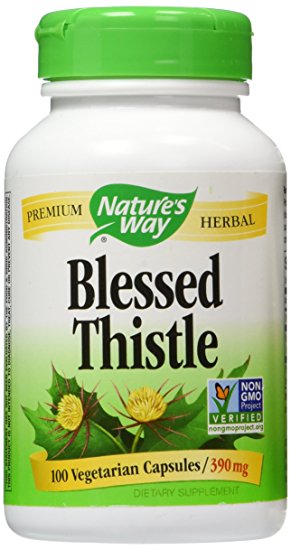 Nature's Way Blessed Thistle Herb (COG) Caps, 390 mg,  100 ct