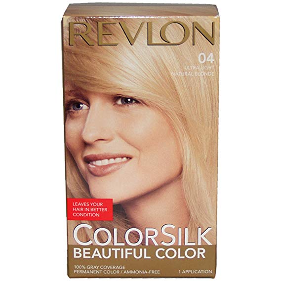 Revlon ColorSilk Beautiful Permanent Color, [04] Ultra Light Natural Blonde 1 ea