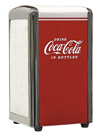 TableCraft Coca-Cola CC342 Drink Coca-Cola Napkin Dispenser