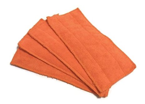 Swiffer WetJet Pad, Microfiber, Refill, Wet Mopping, Reusable, Eco-friendly, Set of 2, Many Colors Available (Orange)