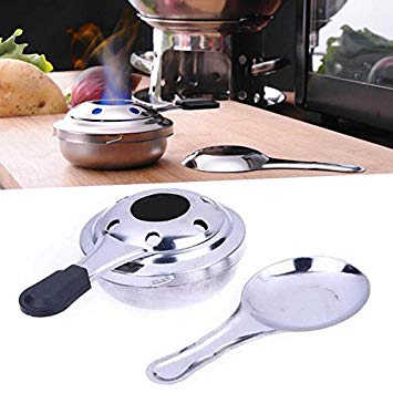 Forfar 1Pc Folding Camping Picnic Stove Pot Holder Stand Rack Bracket Cooking Stainless Steel Outdoor Portable Alcohol Burner