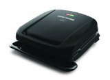 George Foreman GRP1060B 4 Serving Removable Plate Grill Black