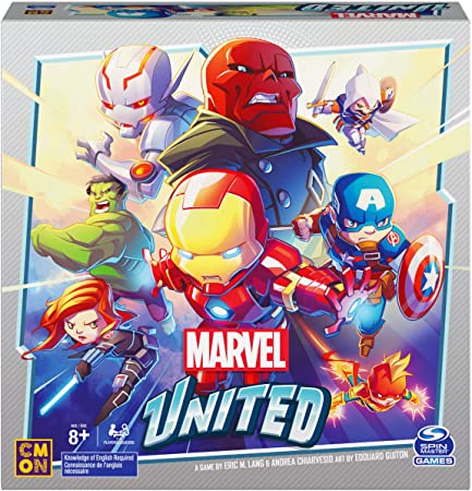 Marvel United, Super Hero Cooperative Strategy Card Game, for Adults, Families and Kids Ages 8 and up