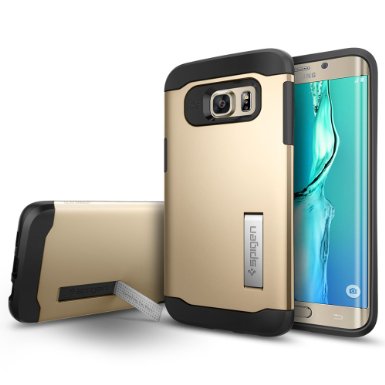 Galaxy S6 Edge Plus Case, Spigen® [Slim Armor] AIR CUSHION [Champagne Gold] Air Cushioned Corners / Dual Layer Protective Case for Galaxy S6 Edge  (Plus) - Champagne Gold (SGP11702)