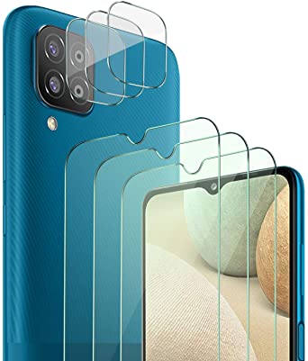 QHOHQ 3 Pack Screen Protector for Motorola Moto G Power 2021 with 3 Packs Camera Lens Protector,Tempered Glass Film,9H Hardness - HD - Anti-Scratch - 2.5D Edge - Anti-Fingerprint - Easy Installation