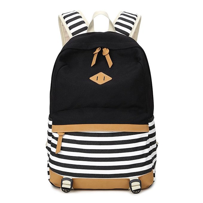Abshoo Causal Travel Canvas Rucksack Backpacks for Girls School Bookbags