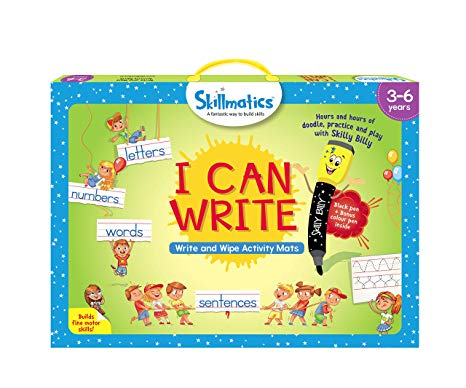 Skillmatics Educational Game: I Can Write (3-6 Years) | Creative Fun Activities for Kids