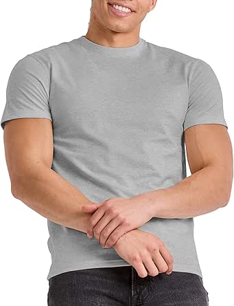 Hanes Men's Originals Lightweight Tri-Blend Crewneck T-Shirts