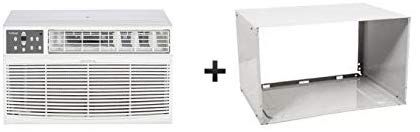 Koldfront WTC14001WSLV 14000 BTU 208/230V Through The Wall Air Conditioner with 10600 BTU Heater with Remote and Sleeve