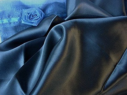 Set of two Navy Blue 100% Mulberry Silk Pillowcase Queen/standard for Hair and Facial Beauty