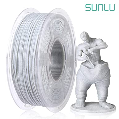 SUNLU Marble PLA 3D Printer Filament 1.75mm, PLA Filament for 3D Printers and 3D Pens,1kg per Spool