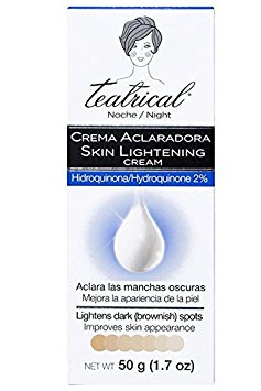 Teatrical Skin Lightening Cream Night Time Dark Spot Remover, 1.7 oz