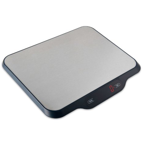 Smart Weigh Multifunctional Professional USPS Postal Scale and Digital Kitchen Scale with Wide Platform, 33lb Capacity
