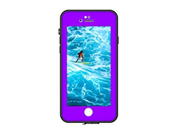 Waterproof case for iphone 7 plus, Iphone 7 plus case, Bolkin hybrid armor Series heavy duty Shockproof Dirt-proof Protective cover Snow-proof Underwater IP68 Case for iPhone 7 Plus (Purple)