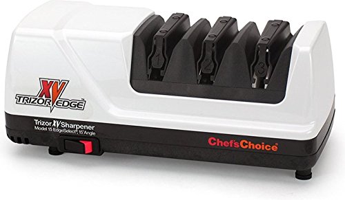 Chef's Choice 15 Trizor XV EdgeSelect Electric Knife Sharpener White