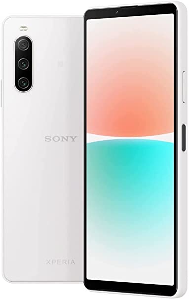 Sony Xperia 10 IV Dual SIM 128GB ROM   6GB RAM (GSM only | No CDMA) Factory Unlocked 5G Smartphone (White) - International Version