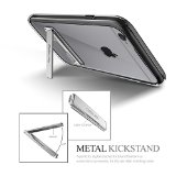 iPhone 6S Case OBLIQ Naked ShieldClearMetal Kickstand Thin Slim Fit Crystal Clear Case  TPU Bumper Armor Scratch Resist Protection for Apple iPhone 6S2015 and iPhone 62014
