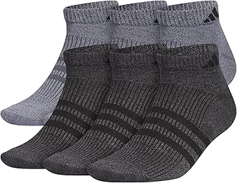 adidas Men's Superlite 3.0 Low Cut Socks Lightweight Breathable with Targeted Padding and Arch Compression (6-Pair)