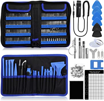 Precision Screwdriver Set 180 in 1, Magnetic Screwdriver Kits with 140 bits, Eocean Small Driver Repair Tool Set, Suitable for Phone,PC, Computer,Jewelry,iPad,Watch,Game Console etc