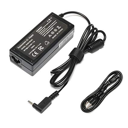 AC Adapter Charger forAcer-Chromebook-CB3 CB5 11 13 14 15 R11 C730 C731 C735 C810 C738T CB3-431 CB3-531 CB3-111 CB3-131 CB5-311 Laptop Power-Supply-Cord
