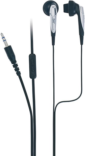 JVC HAF75V Earbuds with In-Line Volume Control