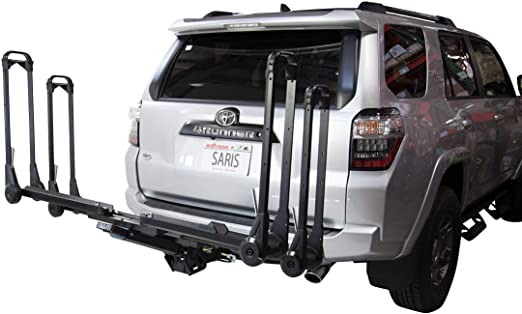 Saris MTR Bike Hitch Car Rack, Hitch Bicycle Rack with Add-On Extension Options, 1-4 Bike Carrier
