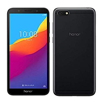 Honor 7S (16GB, 2GB RAM) DUA-LX3 Dual-SIM, 5.45" Fullview Display, 4G LTE GSM Factory Unlocked International Model (Black)