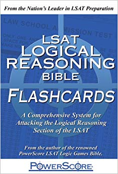 The PowerScore LSAT Logical Reasoning Bible Flashcards (Powerscore Test Preparation)