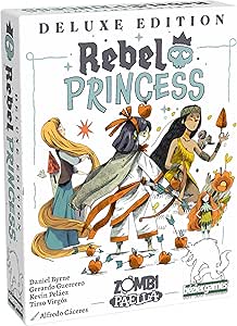 Rebel Princess Deluxe Edition, Ultimate Blend of Theme and Strategy, Fast-Paced Addictive Card Game, Perfect for Game Nights - 3  Players, Ages 15 , 45 Minutes - from The Creators of Cat in The Box