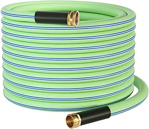 Atlantic Heavy Duty Garden Hose 5/8 Inch x 200 Foot Green Color Water Hose (200 FT)