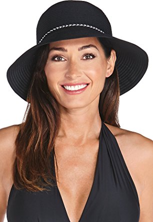 Coolibar UPF 50  Women's Ribbon Bucket Hat - Sun Protective