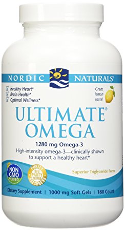 Nordic Natural Ultimate Omega 360 count - (2 pack of 180 per bottle)