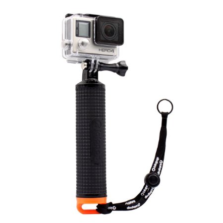 LOTOPOP Waterproof Floating Hand Grip Tripod for Gopro Hero 3  4 Session 3 - Handle Mount Accessories and Water Sport Pole for GeekPro 3.0 and ASX Action Pro Cameras Action Camera Accessories