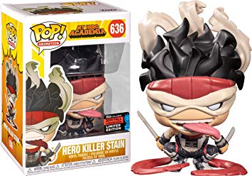 Funko Pop My Hero Academia Killer Stain 2019 NYCC Shared Exclusive