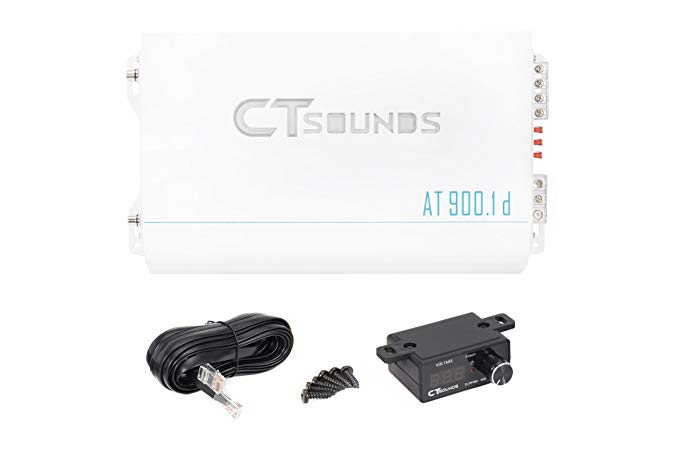 CT Sounds AT-900.1 Class D Monoblock Car Amplifier
