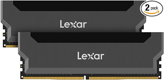 Lexar Hades 16GB (2x8GB) DDR4 RAM 3600 MT/s CL18 Desktop Memory LD4BU008G-R3600UD0H