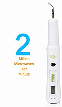 PETDEN Ultrasonic Dental Care, Calculus Remover with 2 Million Vibrations per Minute, No React Outside The Teeth. Pets, Dogs, Cats Plaque Scraper, High-Frequency Tartar Removal