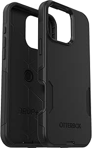 OtterBox iPhone 16 Pro Max Commuter Series Case - Black, Snaps to MagSafe, Slim & Tough, Pocket-Friendly, with Port Protection