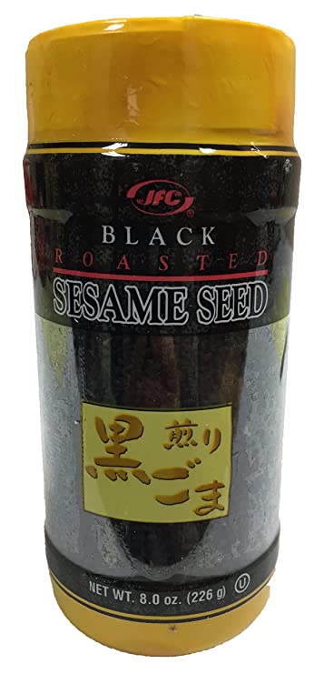 Premium Roasted Sesame Seed 8oz Kosher (Black, 1 Piece)