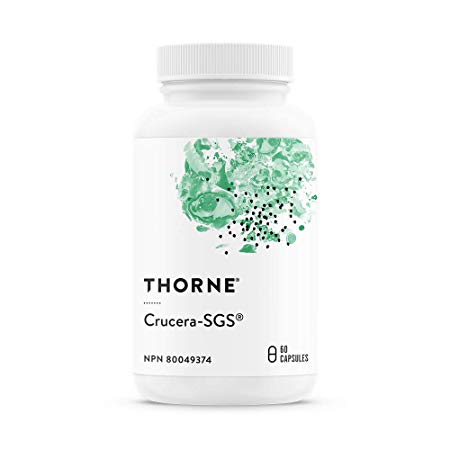 Thorne Research - Crucera-SGS - Broccoli Seed Extract for Antioxidant Support - Sulforaphane Glucosinolate (SGS) - 60 Capsules