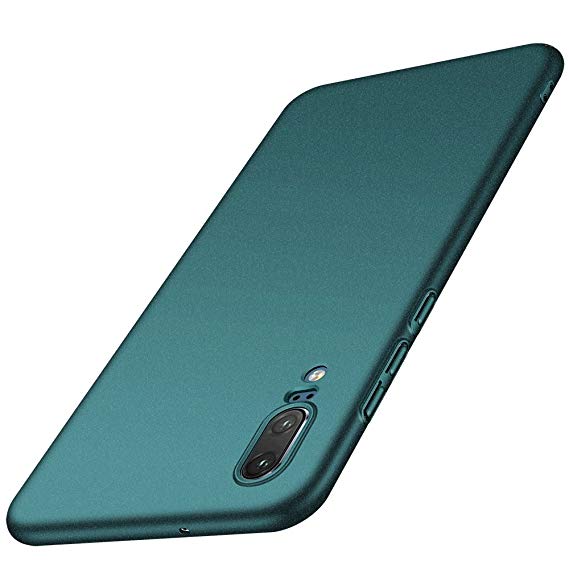 Anccer Huawei P20 Case [Colorful Series] [Ultra-Thin] [Anti-Drop] Premium Material Slim Full Protection Cover Huawei P20 2018 (Gravel Green)