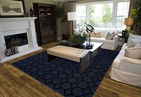 Garland Rug Sparta Area Rug, 7'6" x 9'6", Indigo