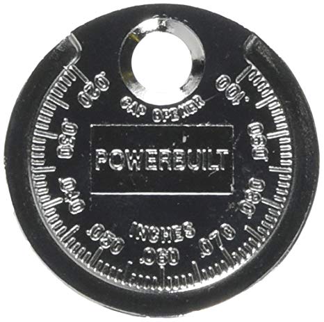 Powerbuilt 940630 Spark Plug Gap Gauge Jar