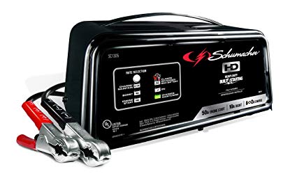 Schumacher SC1305 2/10/50A 12V Automatic Battery Charger with Engine Start