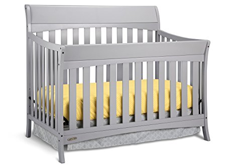 Graco Rory 4-in-1  Convertible Crib, Pebble Gray