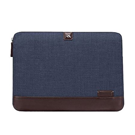 Brenthaven Collins Sleeve for 15" macbooks, 1914 - Indigo Chmabray