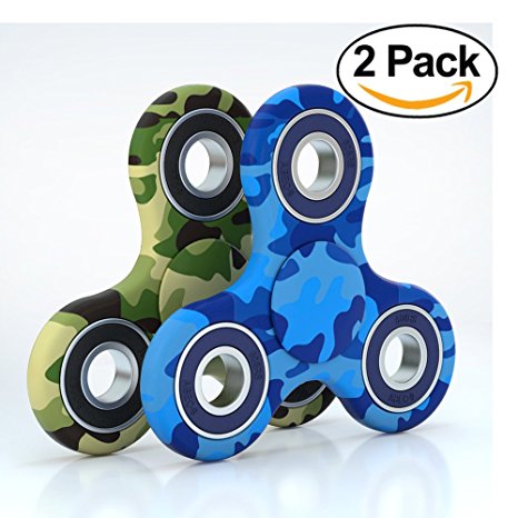 REVOLUTION Fidget Spinner Toy with superior bearing for super long spin times.